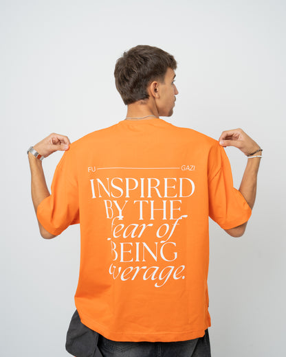 Printed Orange Tee