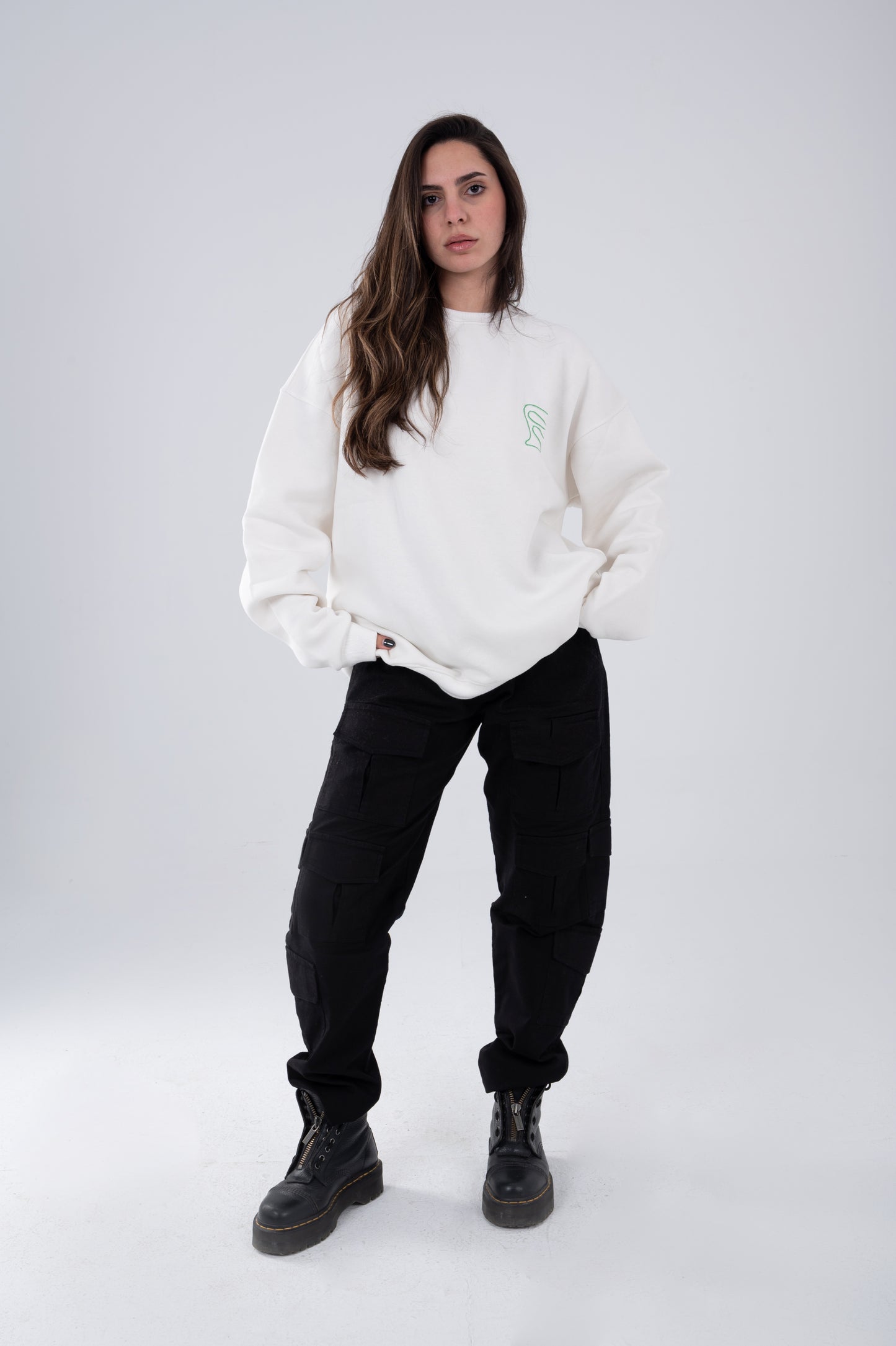 White Fugazi Crewneck